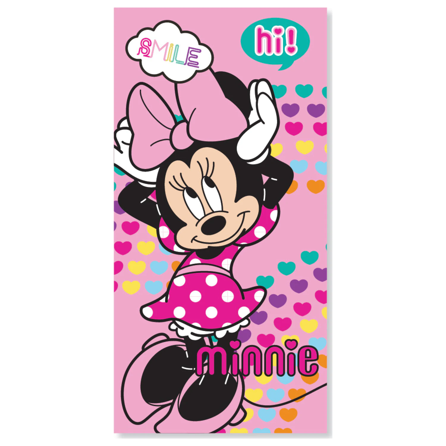 Disney Minnie Hearts ručnik fotografija proizvoda