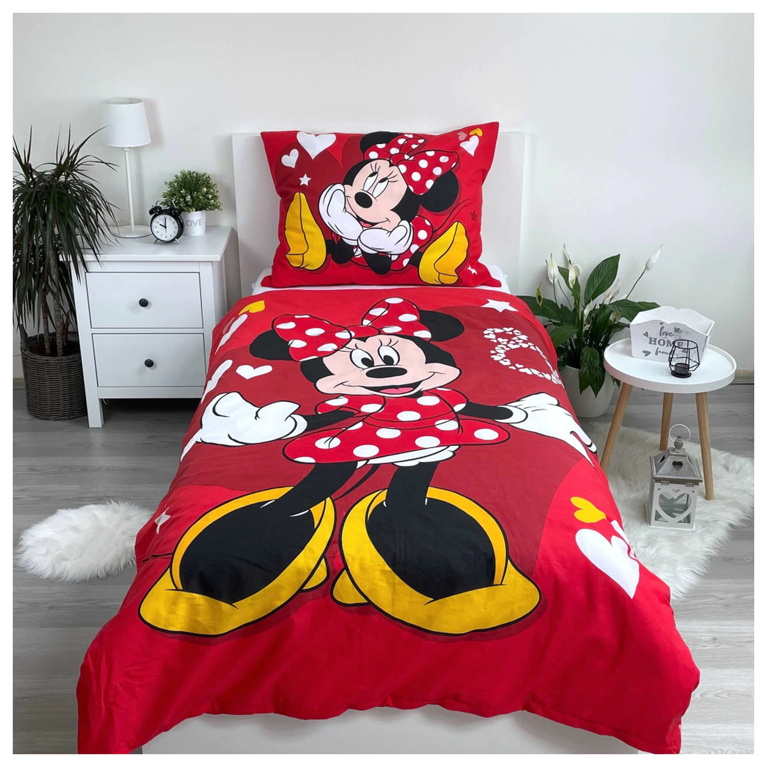 Disney Minnie Love & Stars Navlaka za poplun fotografija proizvoda