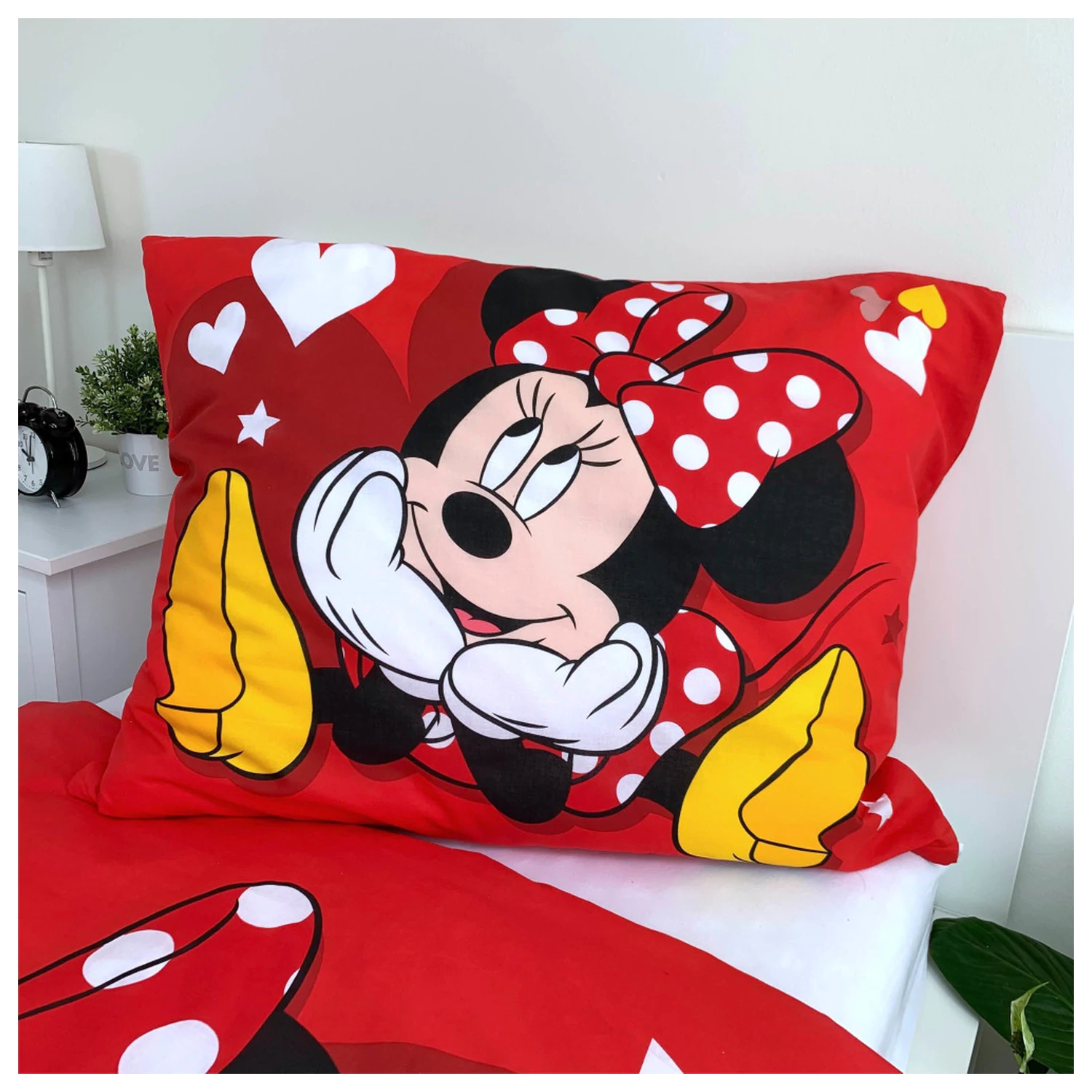 Disney Minnie Love & Stars Navlaka za poplun fotografija proizvoda