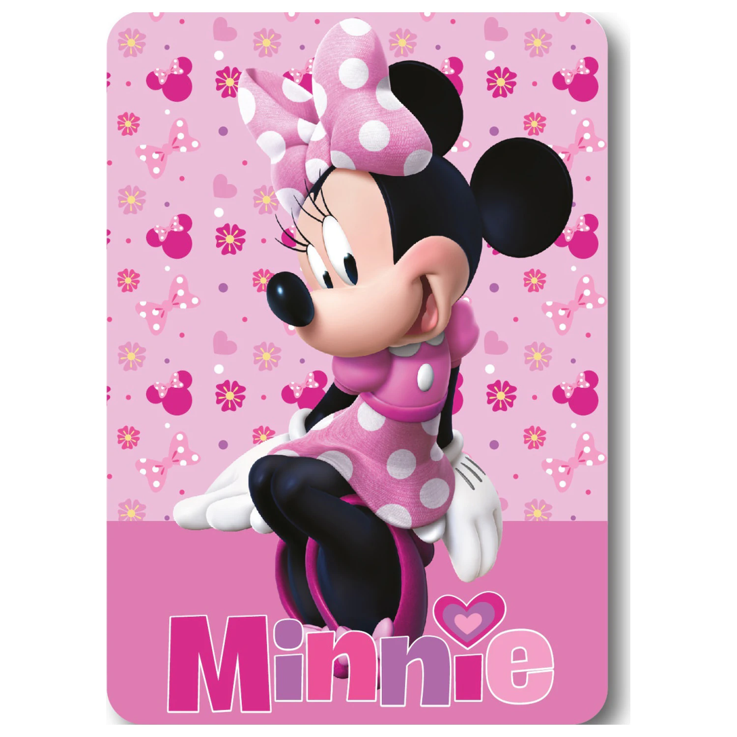 Disney Minnie Lovely Charm deka od flisa fotografija proizvoda