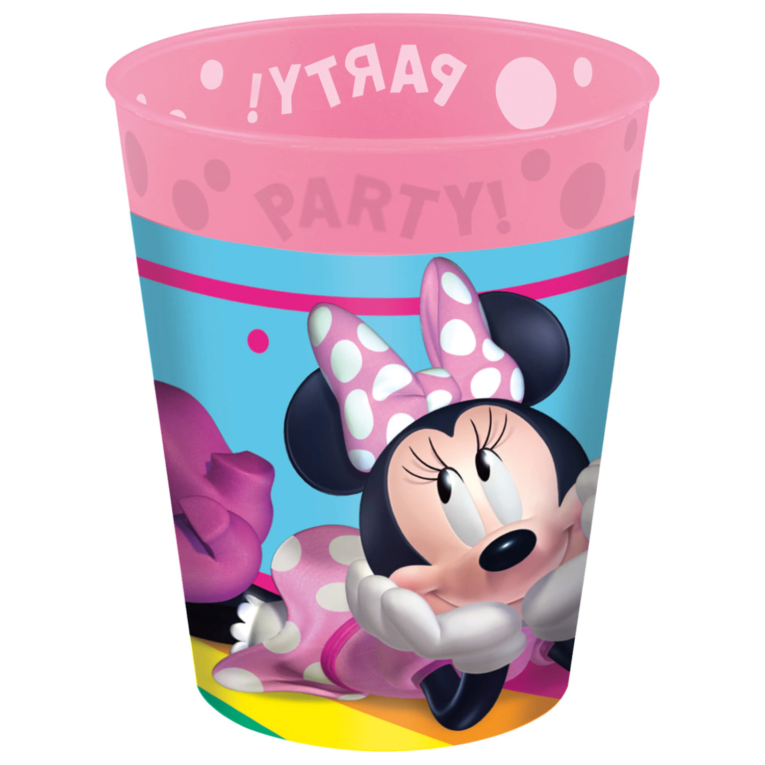 Disney Minnie Makes Me Smile micro premium plastični set od 4 šalice, 250 ml fotografija proizvoda