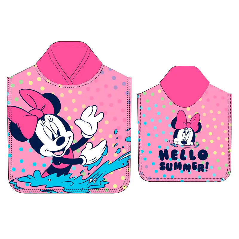 Disney Minnie mikrofibra poncho ručnik fotografija proizvoda