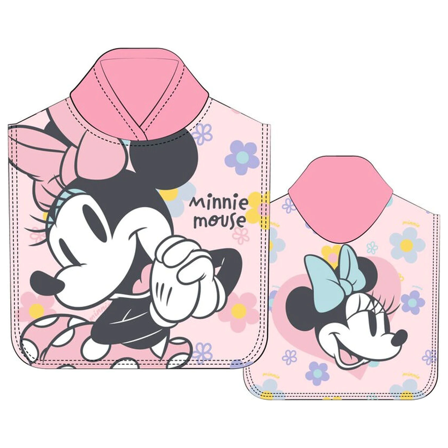 Disney Minnie ručnik pončo od mikrovlakana fotografija proizvoda