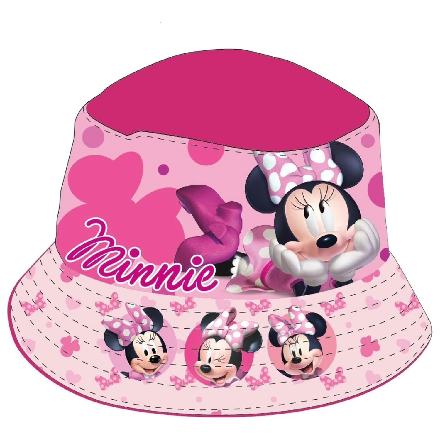 Disney Minnie Mimicry dječji bucket šešir 54 cm fotografija proizvoda