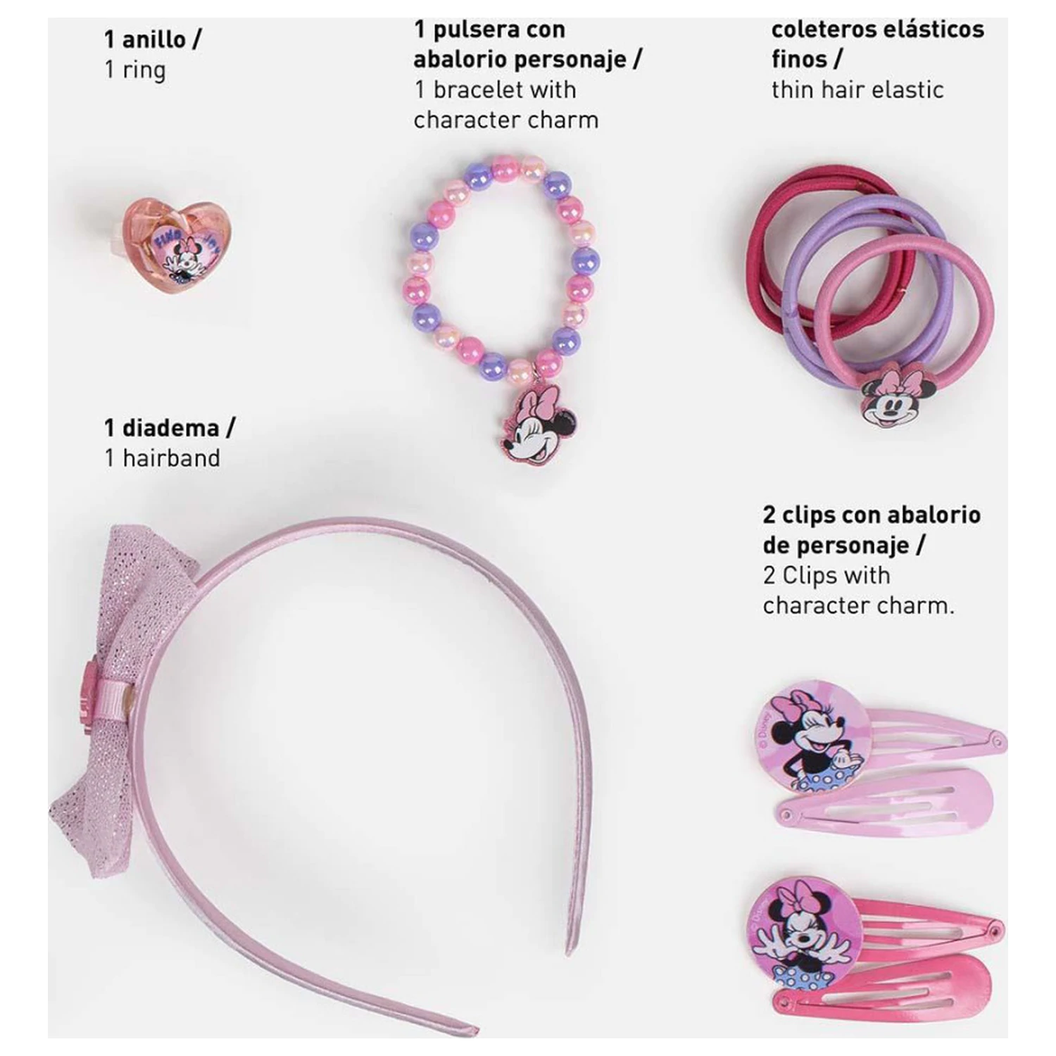 Disney Minnie On-the-Go Set dodataka za kosu fotografija proizvoda