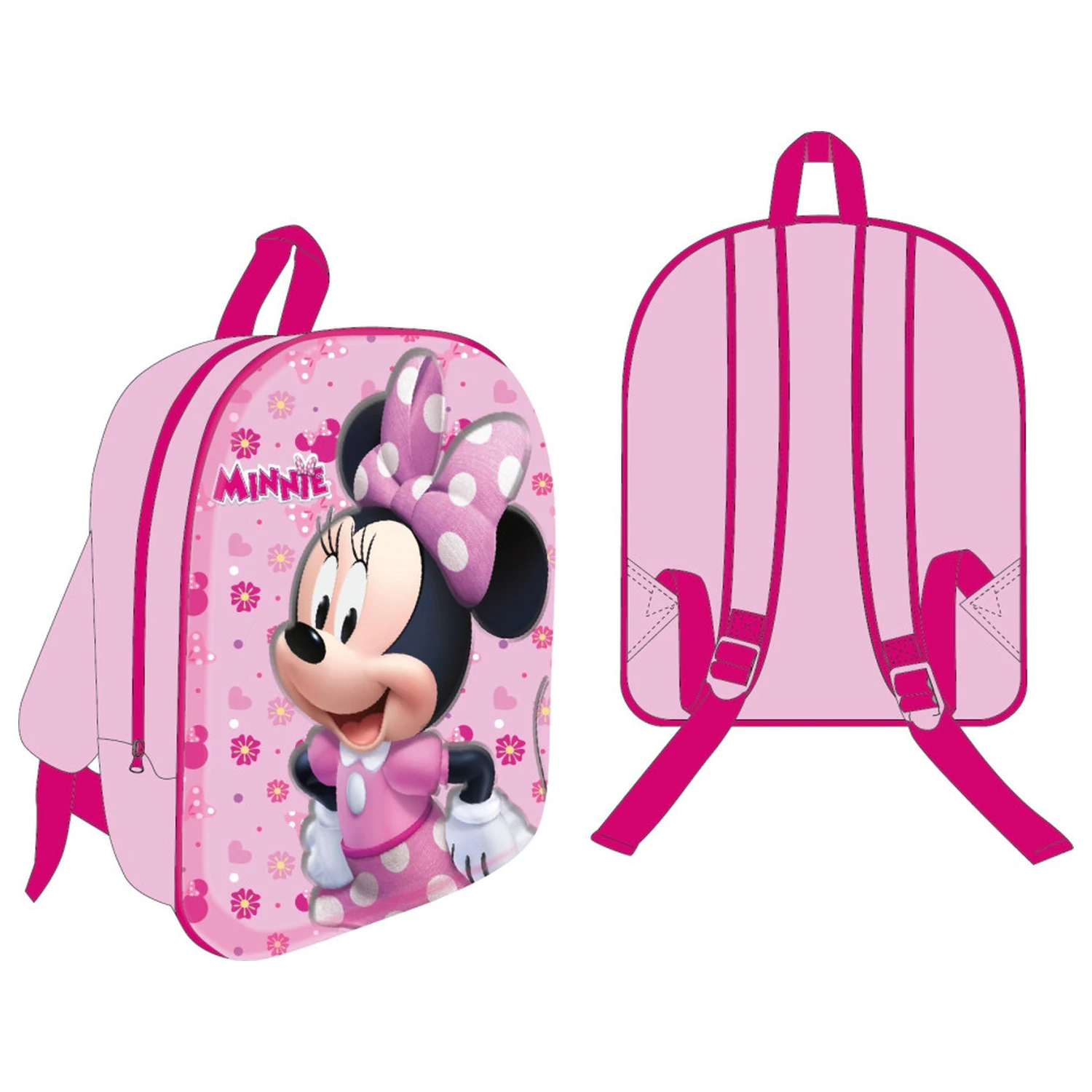 Disney Minnie Pink Paradise 3D ruksak, torba 30 cm fotografija proizvoda