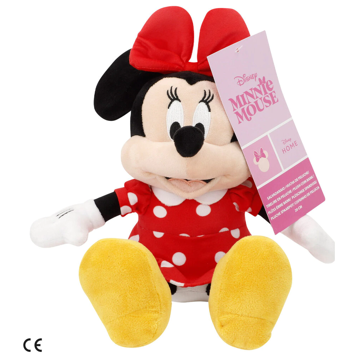 Disney Minnie kutija za novac plišana igračka 20 cm fotografija proizvoda