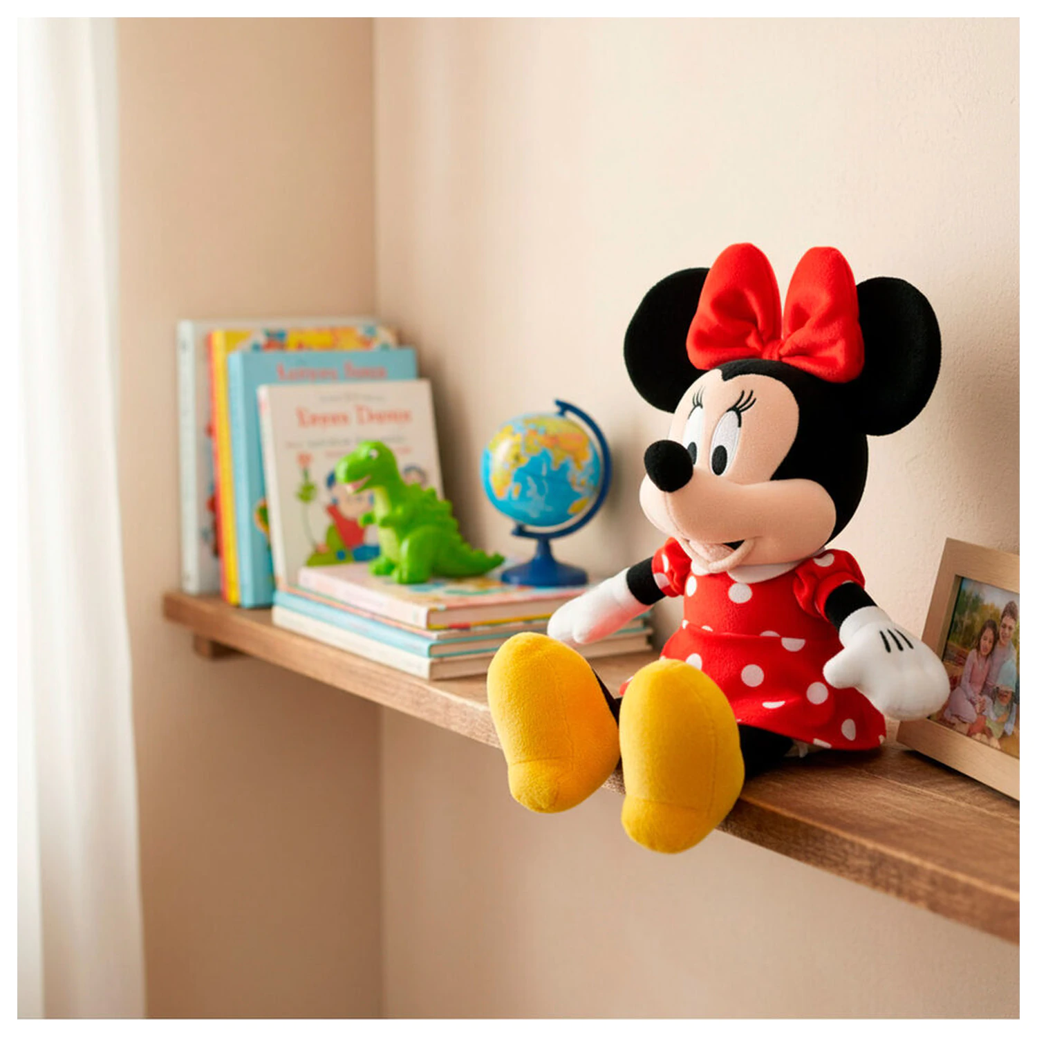 Disney Minnie kutija za novac plišana igračka 20 cm fotografija proizvoda