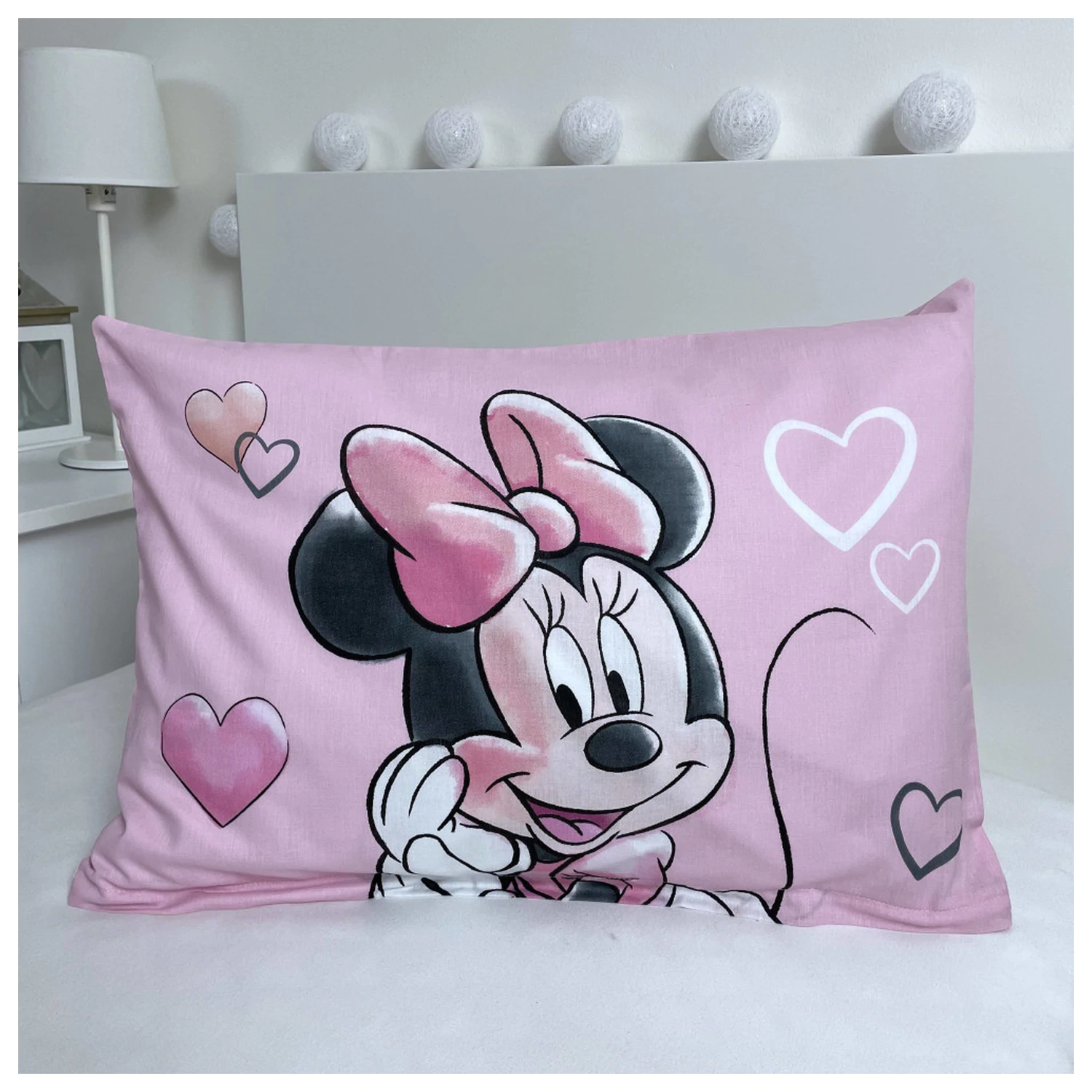 Disney Minnie Pudrasto Rozi Dječja, Predškolska Navlaka za poplun fotografija proizvoda