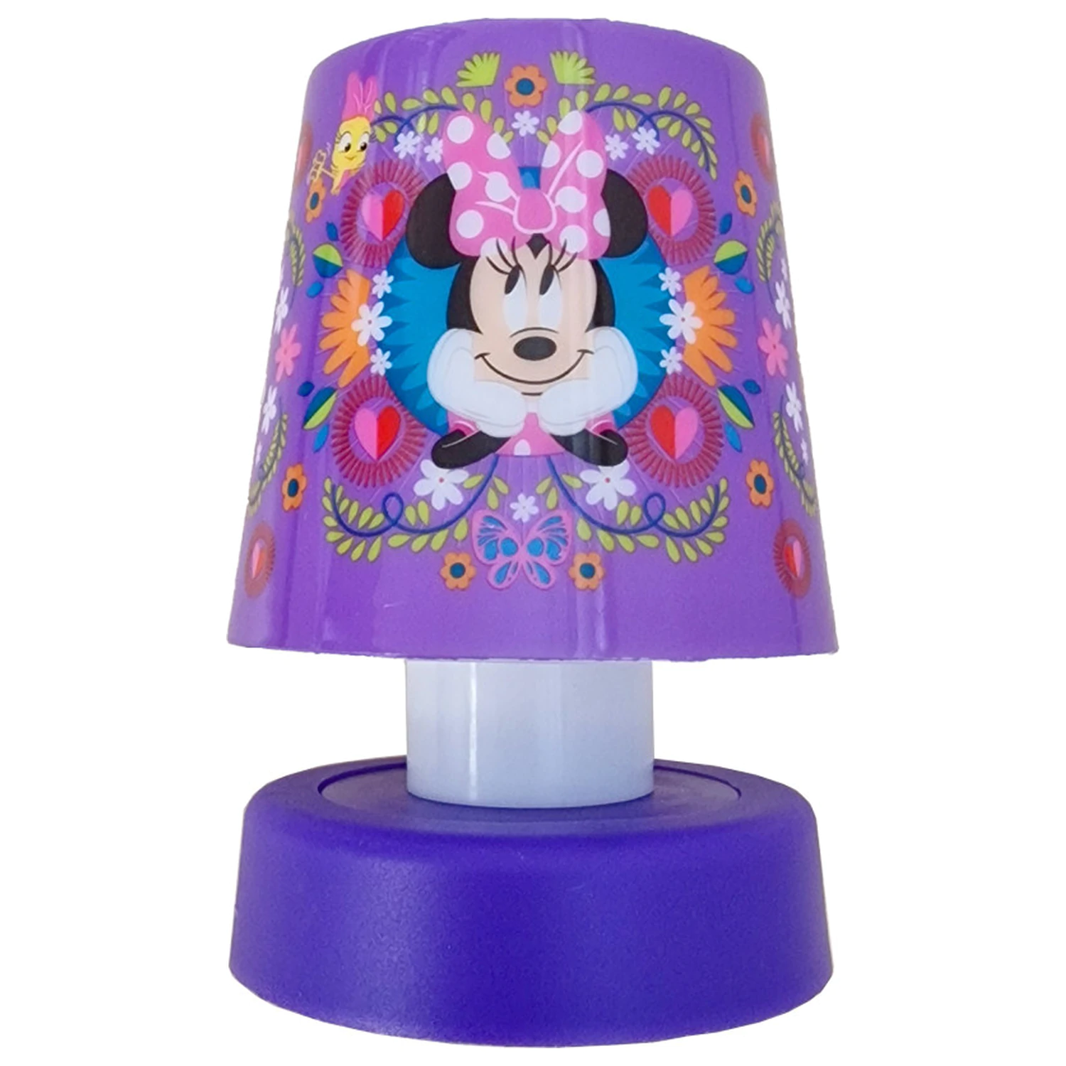 Disney Minnie Purple mini stolna lampa 11 cm fotografija proizvoda