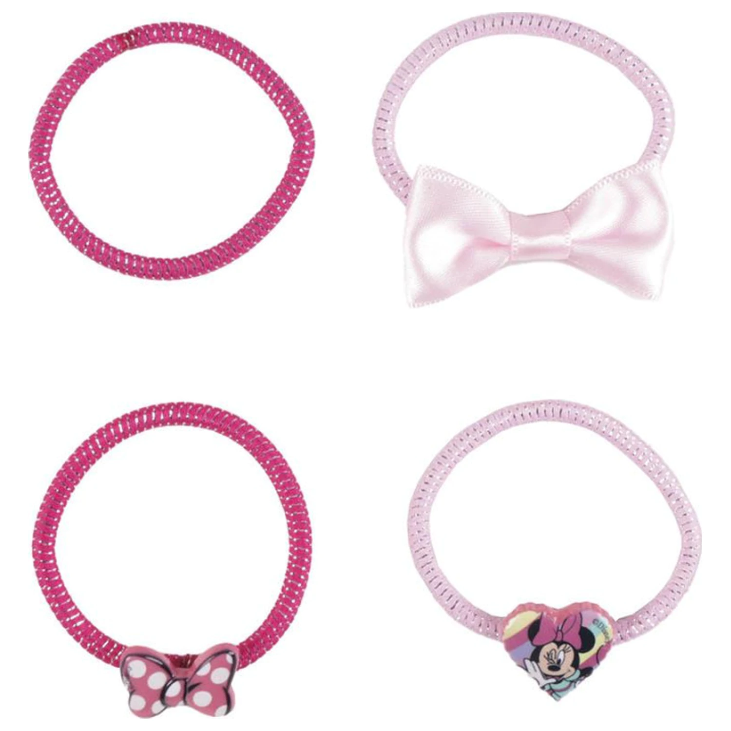 Disney Minnie Rainbow Hair Tie Set 6 komada fotografija proizvoda