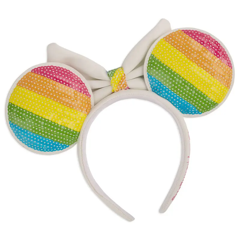 Disney by Loungefly naglavna traka Sequin Rainbow Minnie Ears fotografija proizvoda