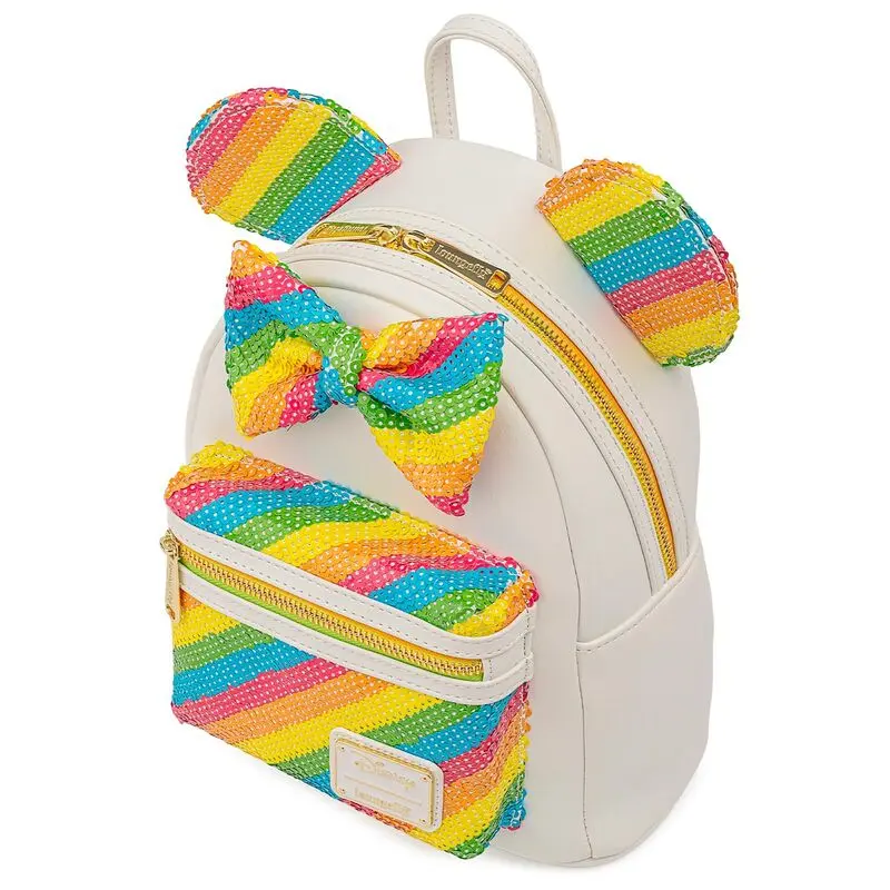 Loungefly Disney Minnie Rainbow ruksak 26cm fotografija proizvoda