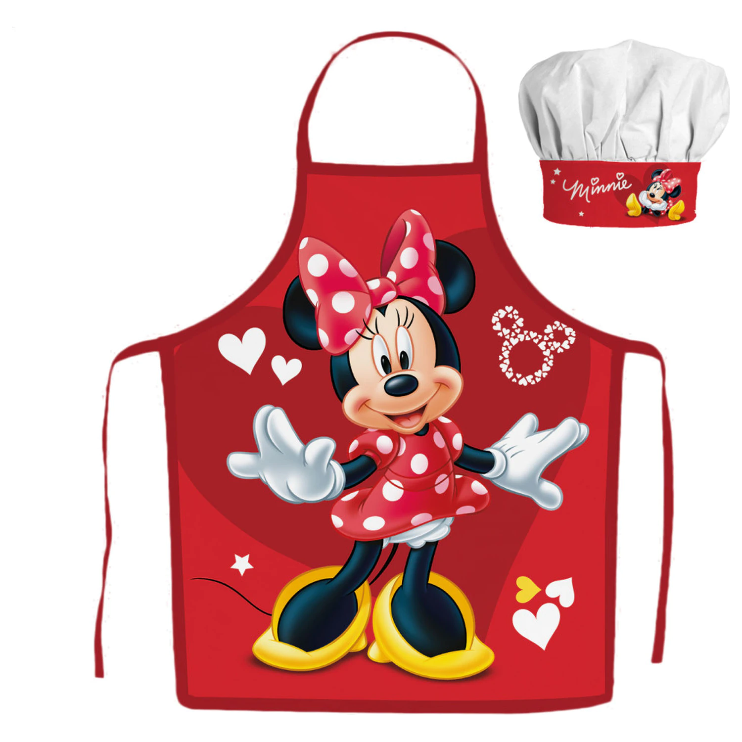 Disney Minnie Red Hearts dječja pregača set od 2 komada fotografija proizvoda