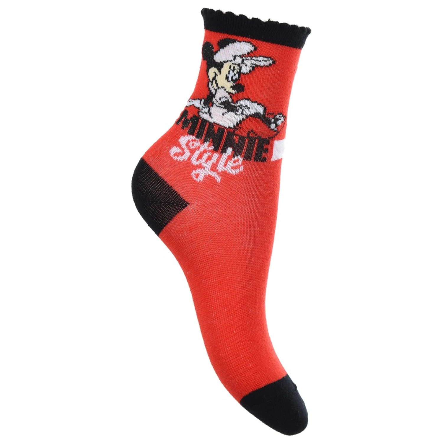 Disney Minnie Red Style dječje čarape 31/34 fotografija proizvoda