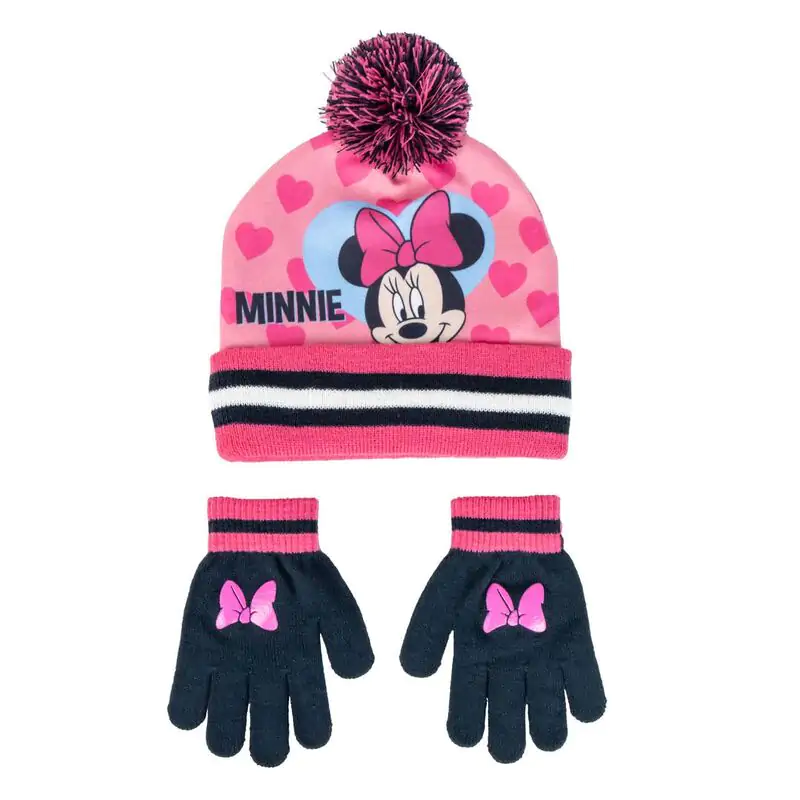 Disney Minnie set kape i rukavica fotografija proizvoda