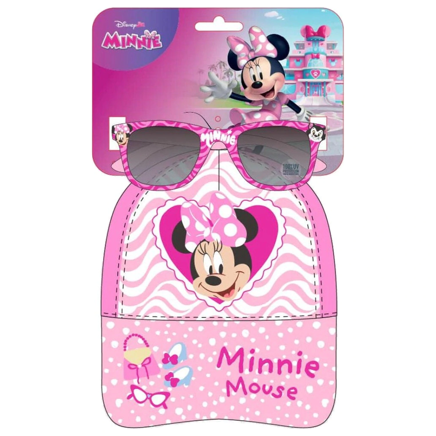 Disney Minnie kapa + sunčane naočale fotografija proizvoda