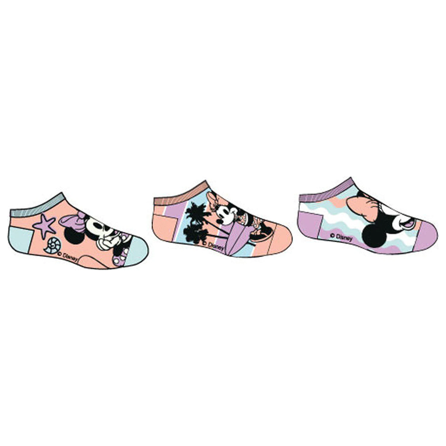 Disney Minnie Seaside dječje tajne čarape 27/30 fotografija proizvoda