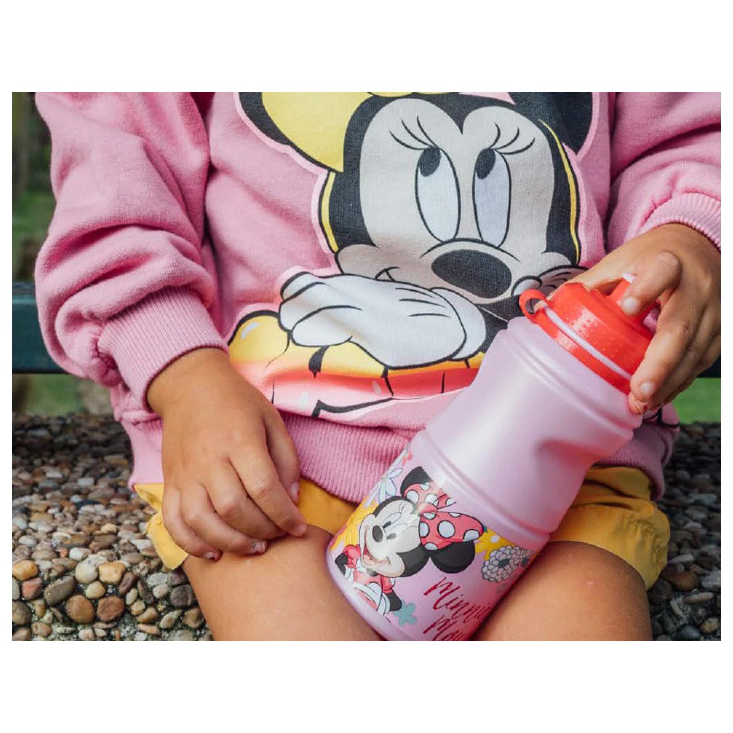 Disney Minnie Spring Hold plastična sportska boca 380 ml fotografija proizvoda