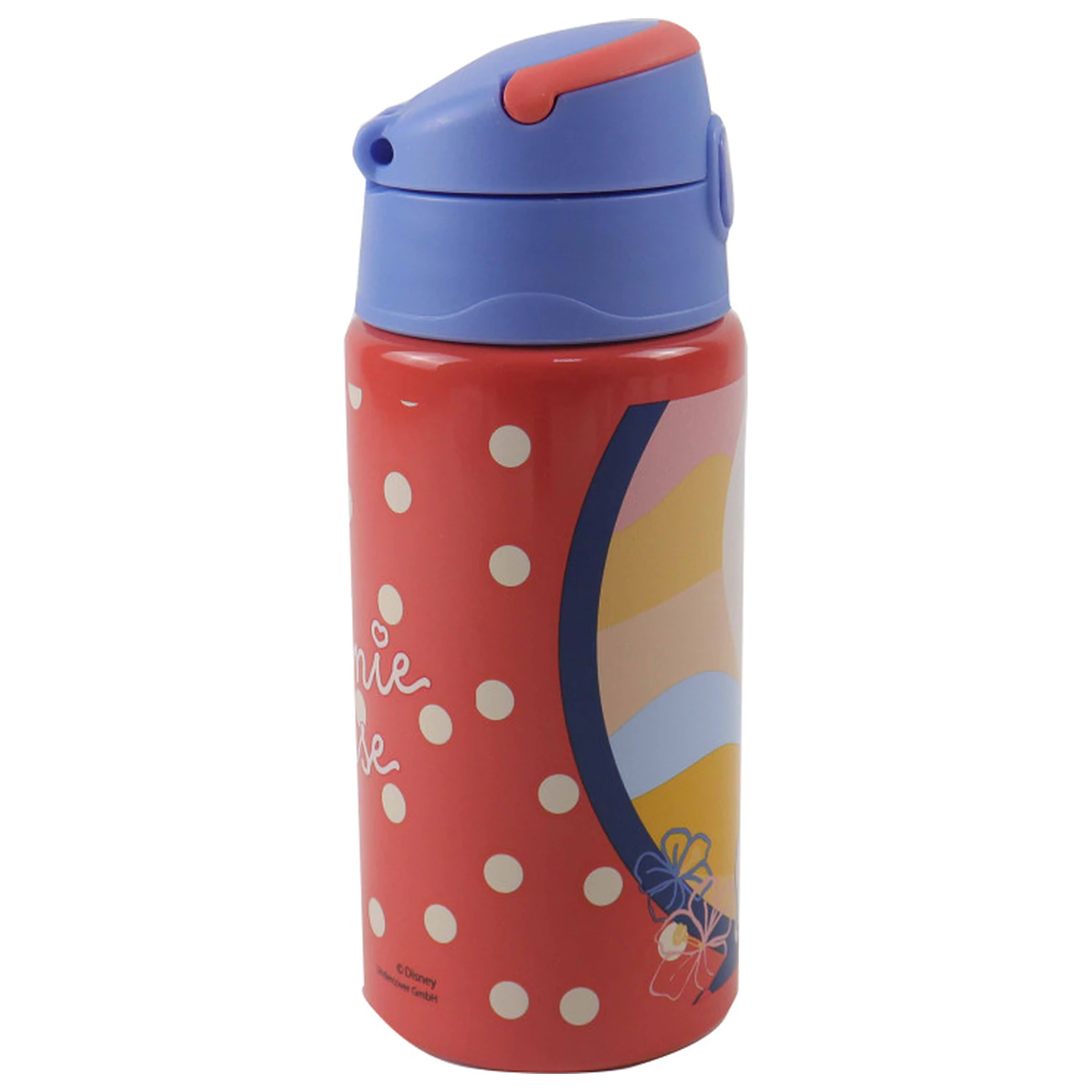 Disney Minnie Summer Aluminijska boca za vodu sa slamkom i kukicom 500 ml fotografija proizvoda