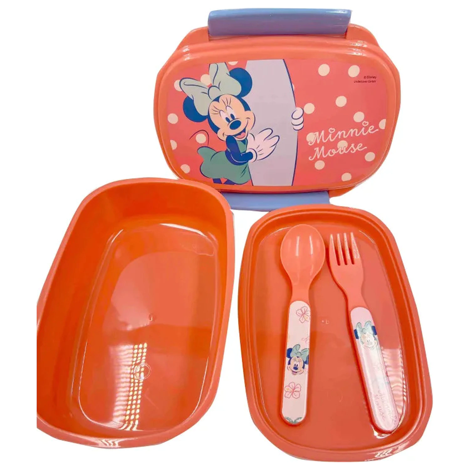 Disney Minnie Summer kutija za sendviče + set pribora za jelo fotografija proizvoda