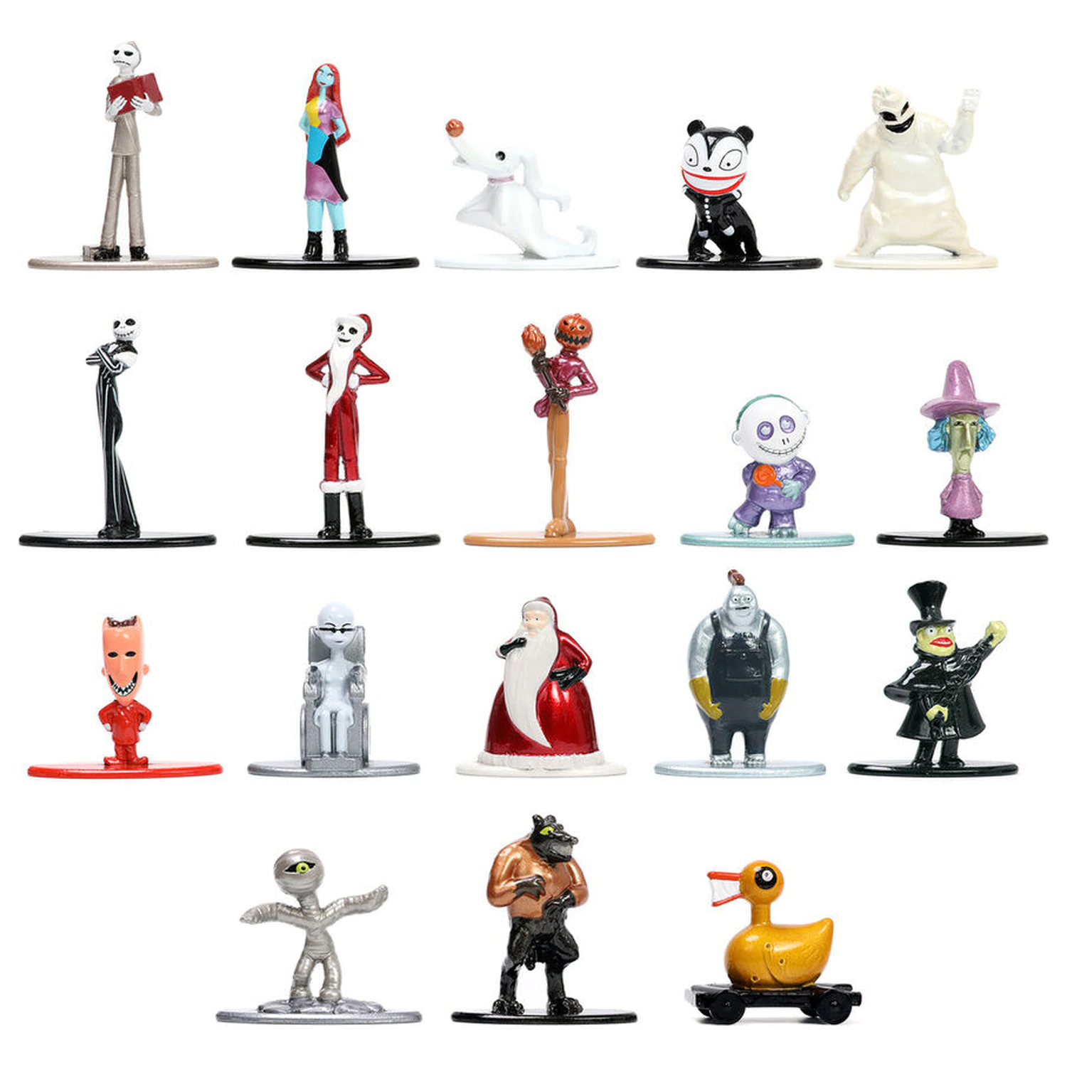 Disney Nightmare Before Christmas metalne figurice pakiranje 18 figura 4 cm fotografija proizvoda
