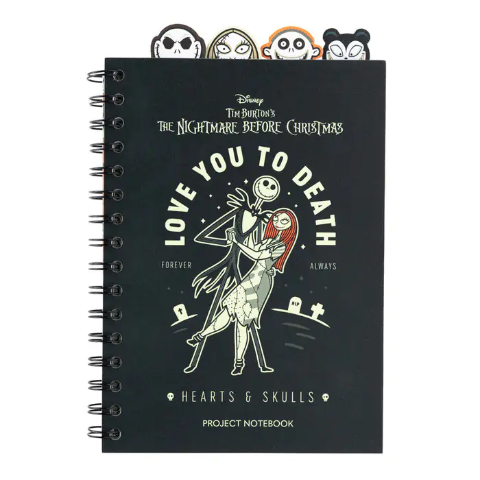 Disney Nightmare Before Christmas A5 bilježnica fotografija proizvoda
