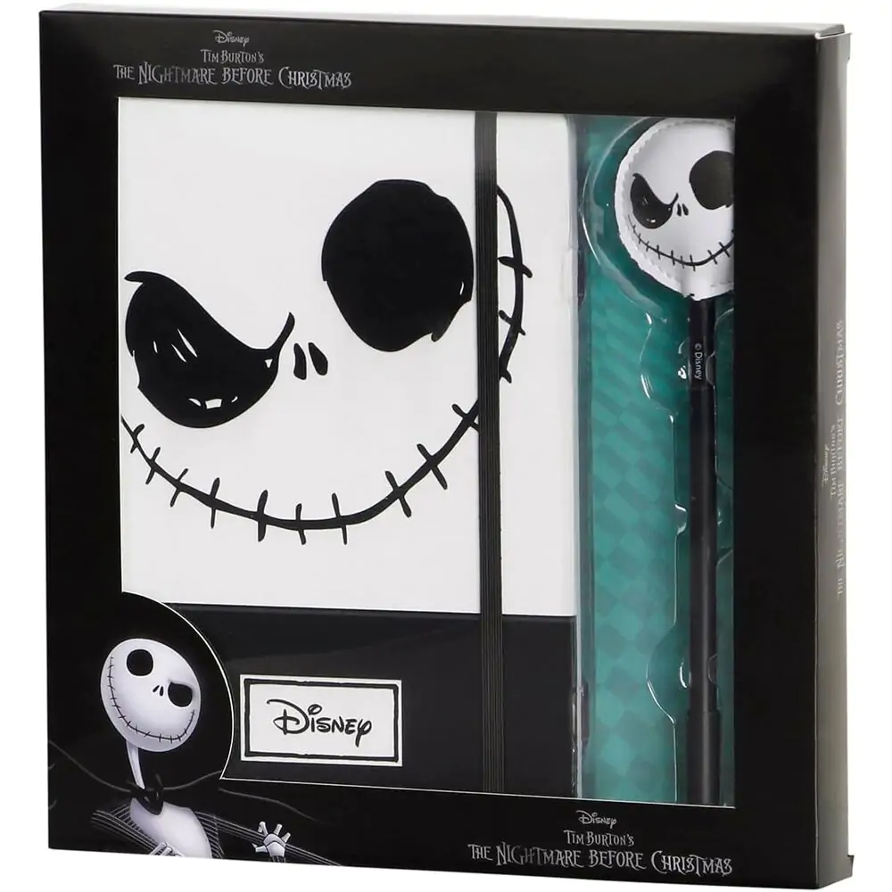 Disney Nightmare Before Christmas dnevnik + set kemijske olovke fotografija proizvoda