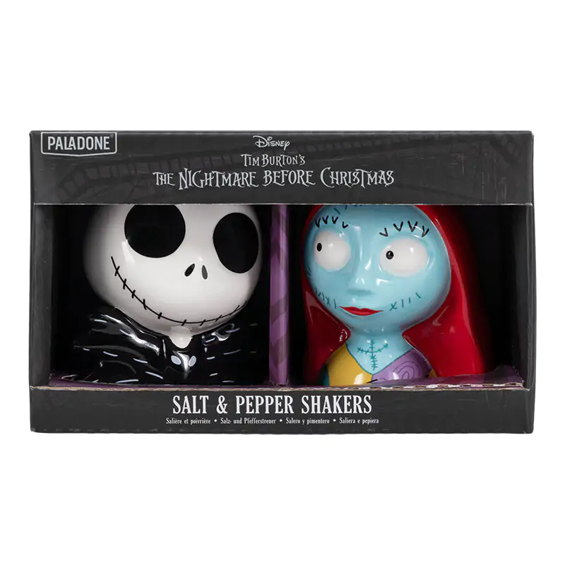 Disney Nightmare Before Christmas Jack & Sally set za sol i papar fotografija proizvoda