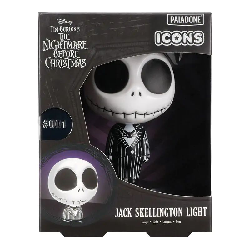 Disney Nightmare Before Christmas Jack Skellington Icons lampa 10 cm fotografija proizvoda