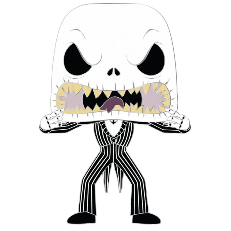 Nightmare Before Christmas POP! Emajlirani Pin Jack Skellington 10 cm fotografija proizvoda