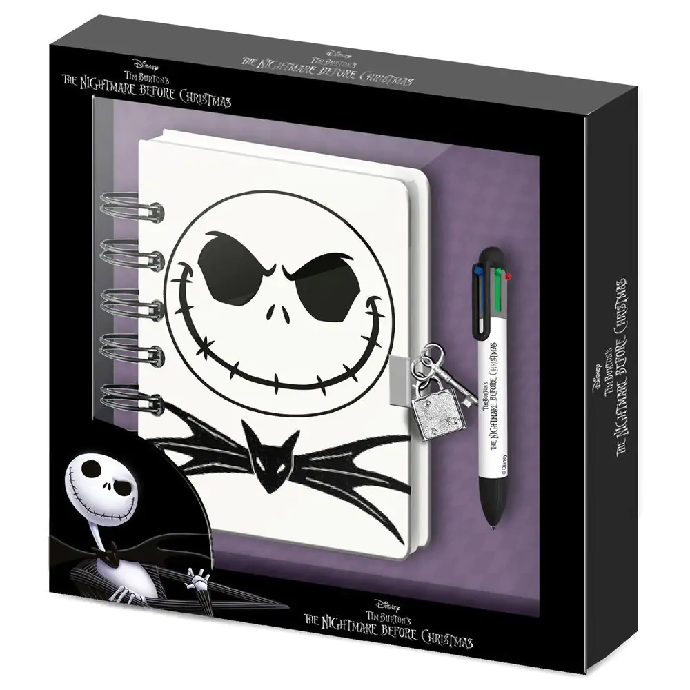 Disney Nightmare Before Christmas Dnevnik i kemijska olovka fotografija proizvoda