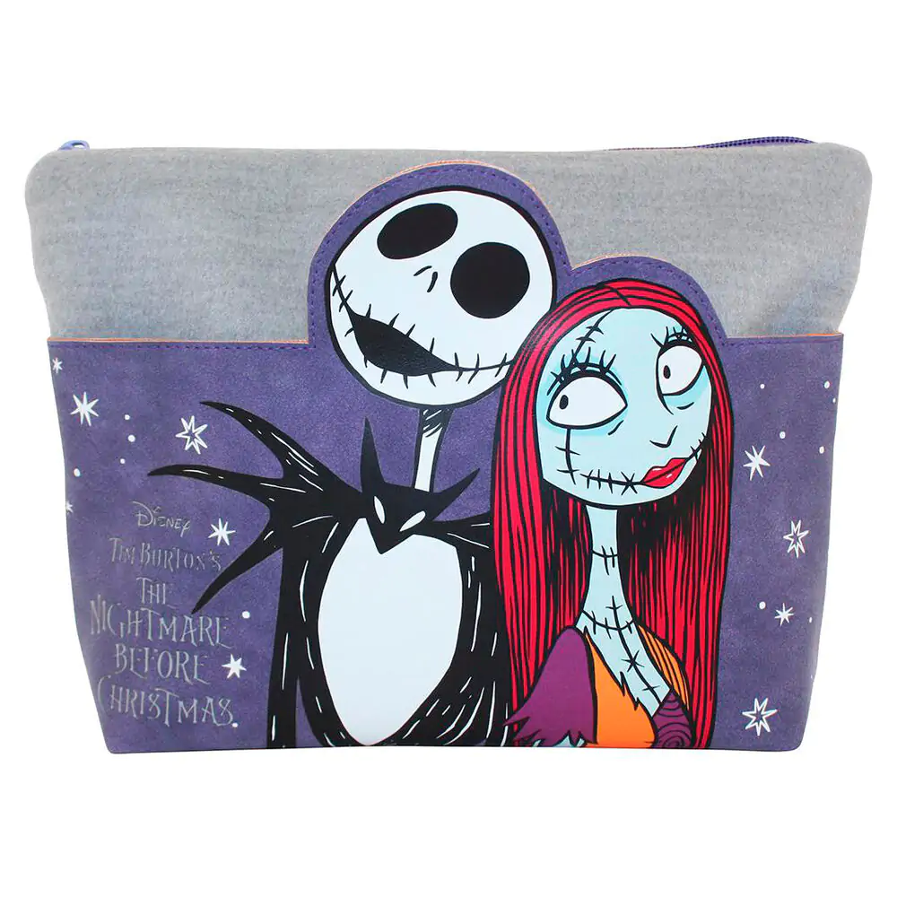 Nightmare Before Christmas Kozmetička Torbica Jack & Sally Purple fotografija proizvoda