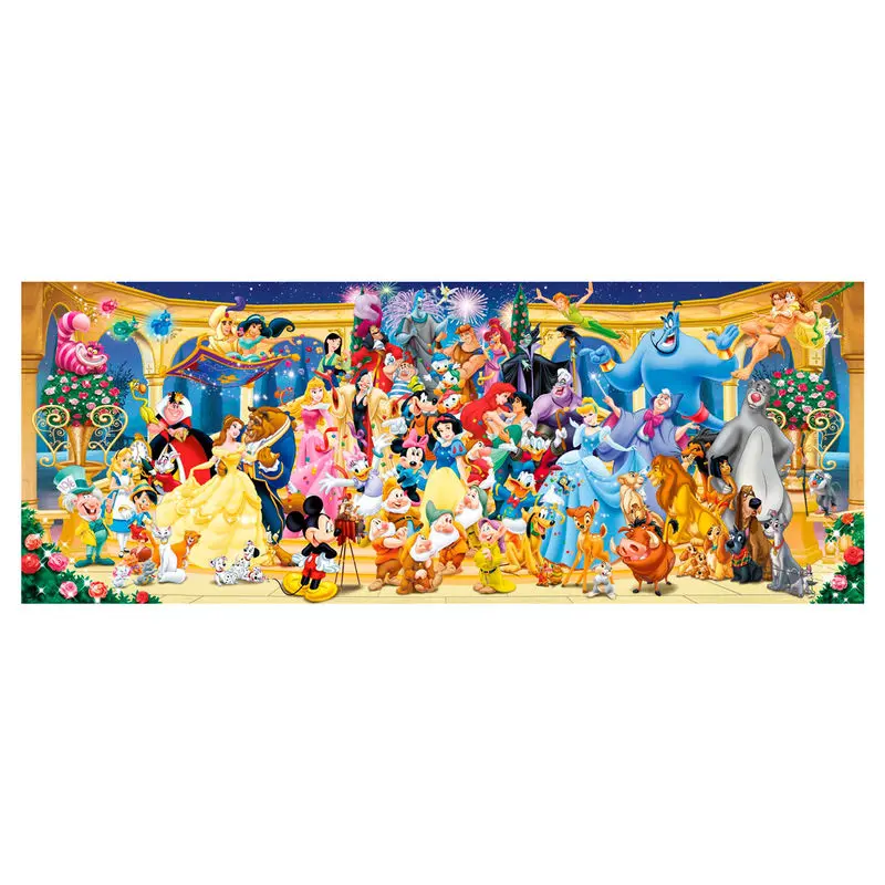 Disney Panorama Puzzle Grupna Fotografija (1000 dijelova) fotografija proizvoda