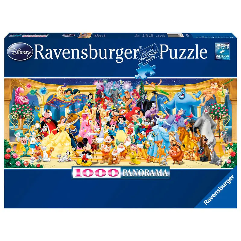 Disney Panorama Puzzle Grupna Fotografija (1000 dijelova) fotografija proizvoda