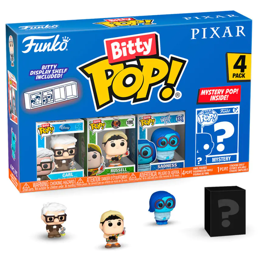 Disney Pixar Bitty Funko POP! Vinilna figura 4-Pack UP fotografija proizvoda