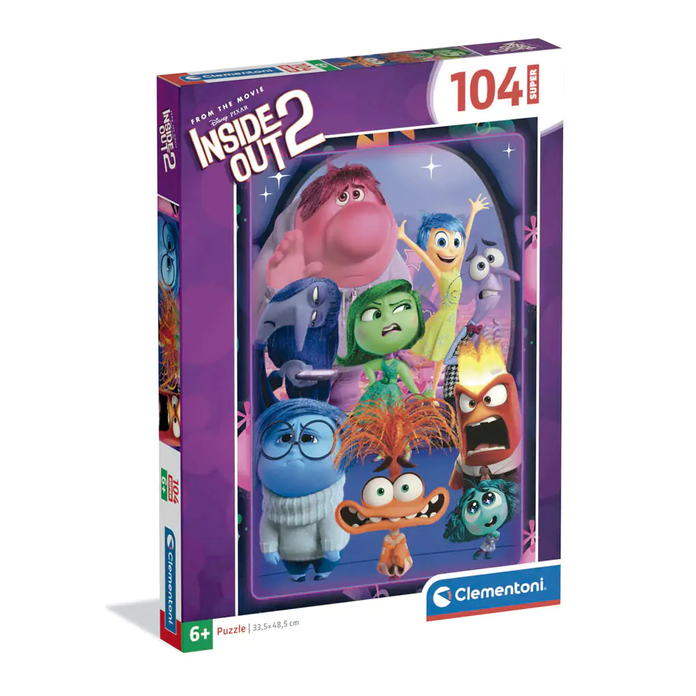 Disney Pixar Inside Out 2 super puzzle 104 kom fotografija proizvoda