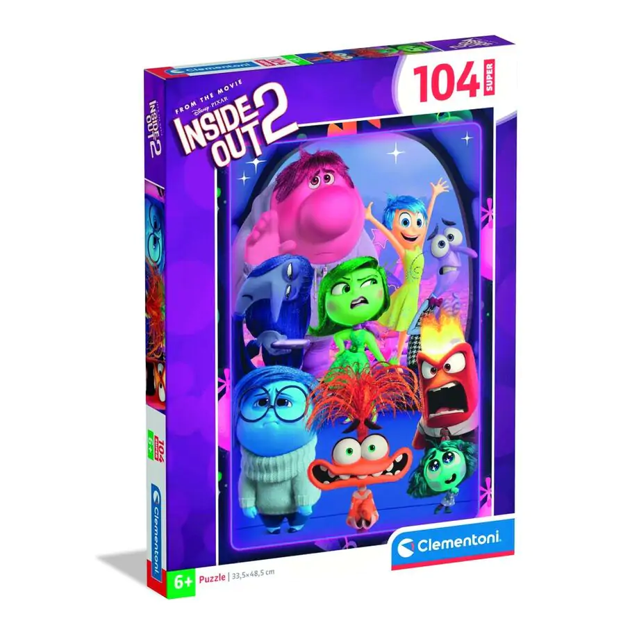 Disney Pixar Inside Out 2 super puzzle 104 kom fotografija proizvoda