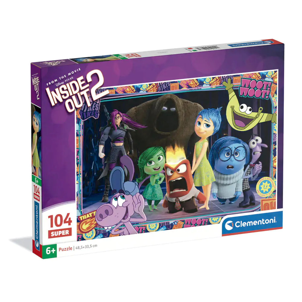 Disney Pixar Inside Out 2 super puzzle 104 kom fotografija proizvoda