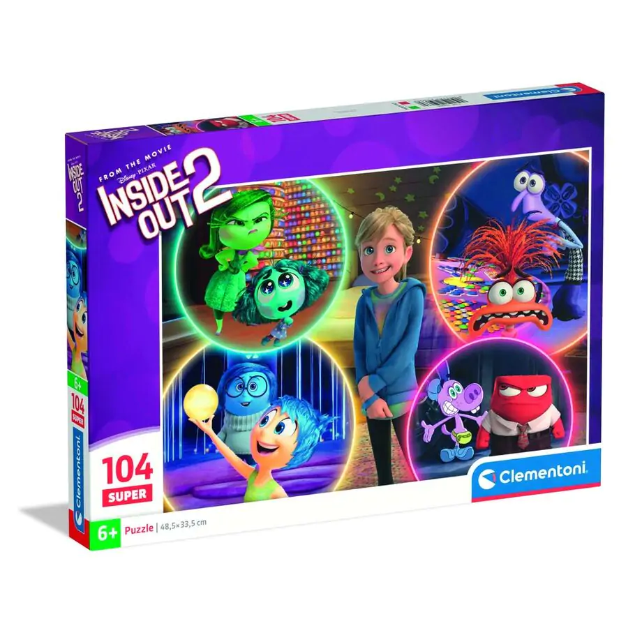 Disney Pixar Inside Out 2 super puzzle 104 komada fotografija proizvoda