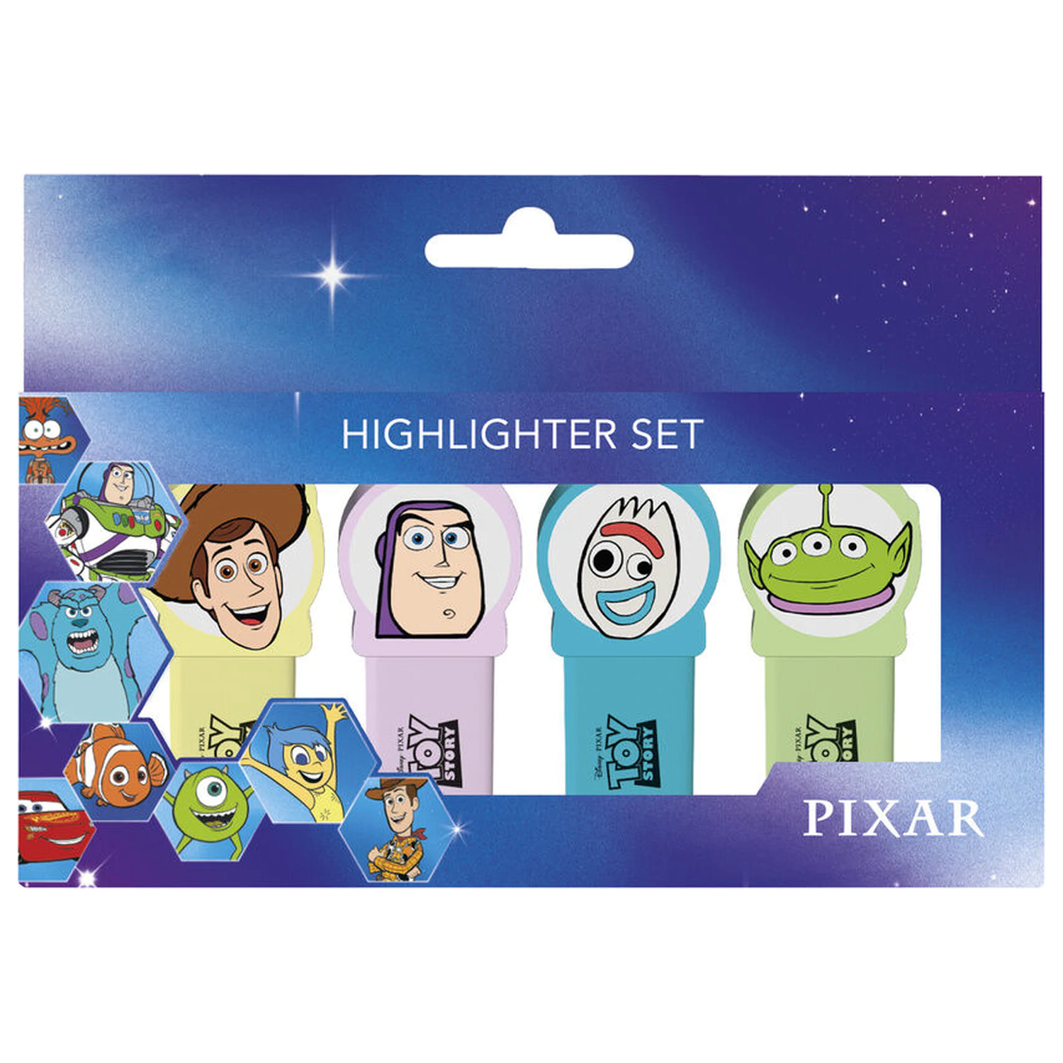 Disney Pixar Toy Story set od 4 markera s topperom fotografija proizvoda