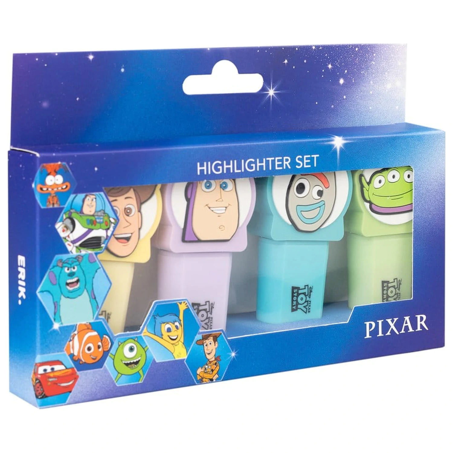 Disney Pixar Toy Story set od 4 markera s topperom fotografija proizvoda
