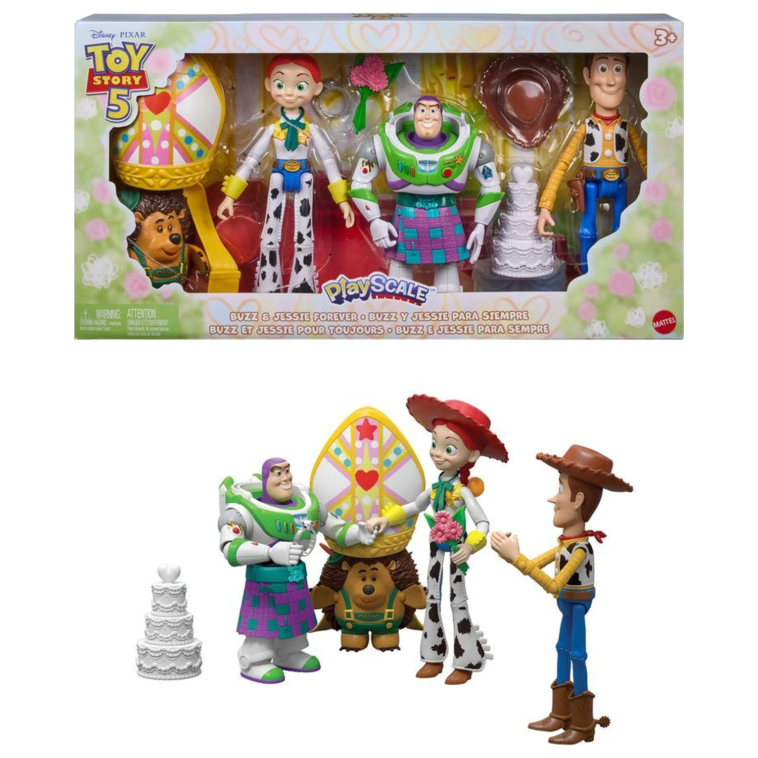 Disney Pixar Toy Story 5 pakiranje 4 figure fotografija proizvoda
