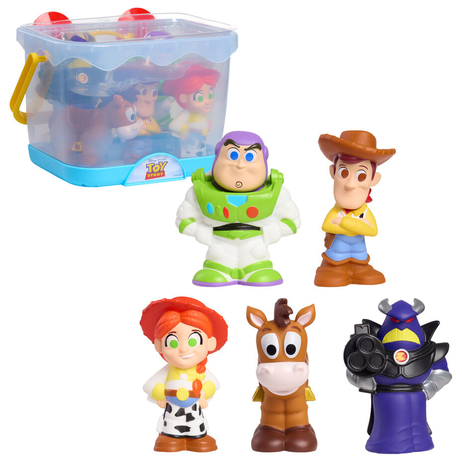 Disney Pixar Toy Story set od 5 kupaonskih figura fotografija proizvoda