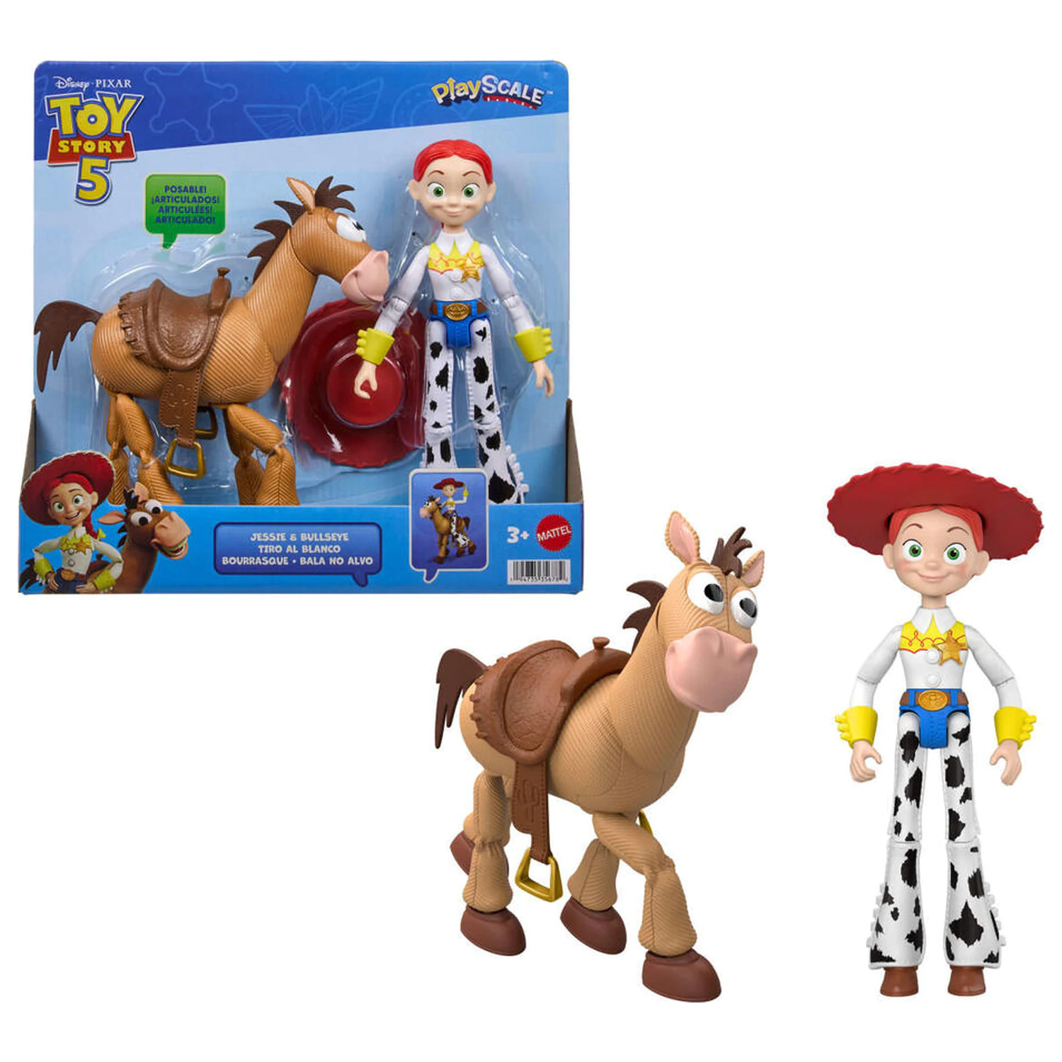 Disney Pixar Toy Story 5 Jessie & Bullseye set od 2 figure 18cm fotografija proizvoda