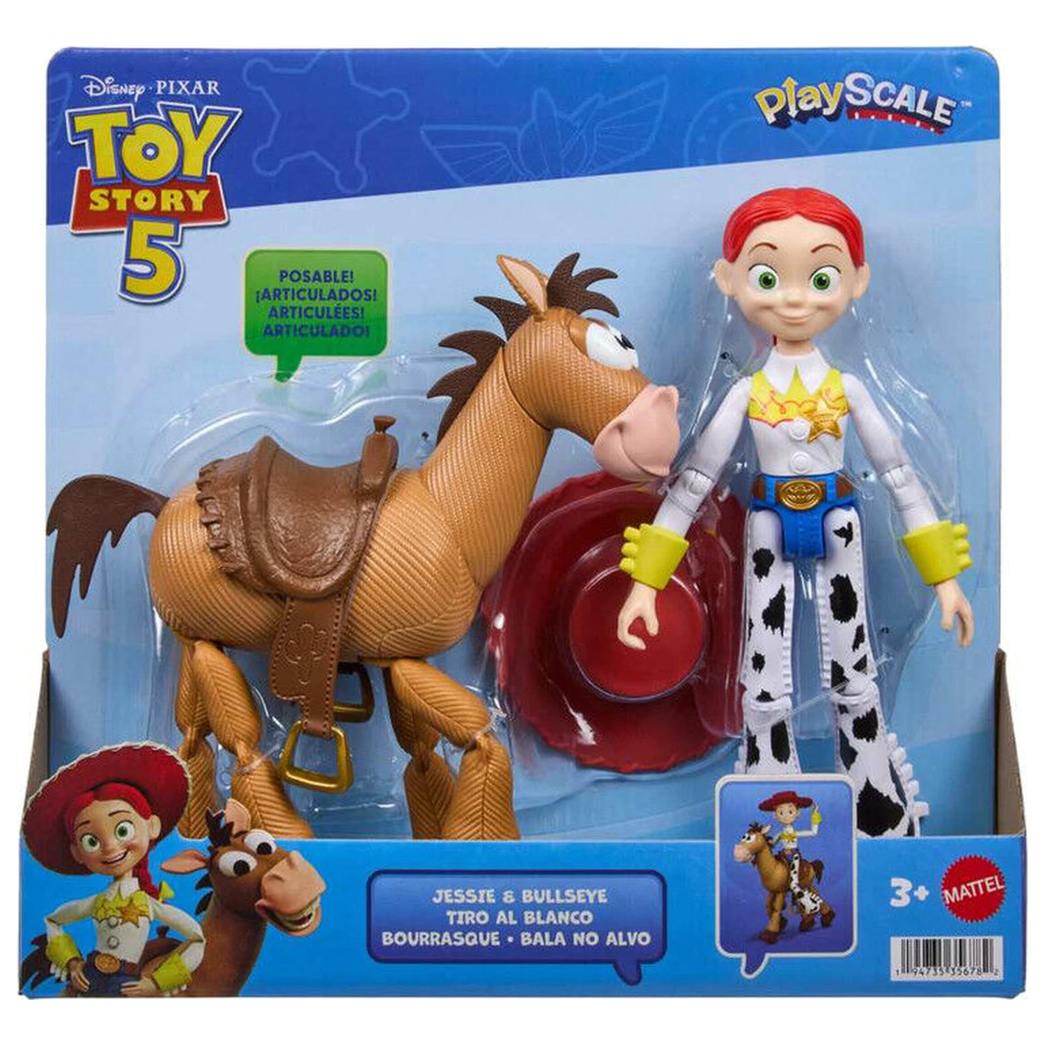 Disney Pixar Toy Story 5 Jessie & Bullseye set od 2 figure 18cm fotografija proizvoda