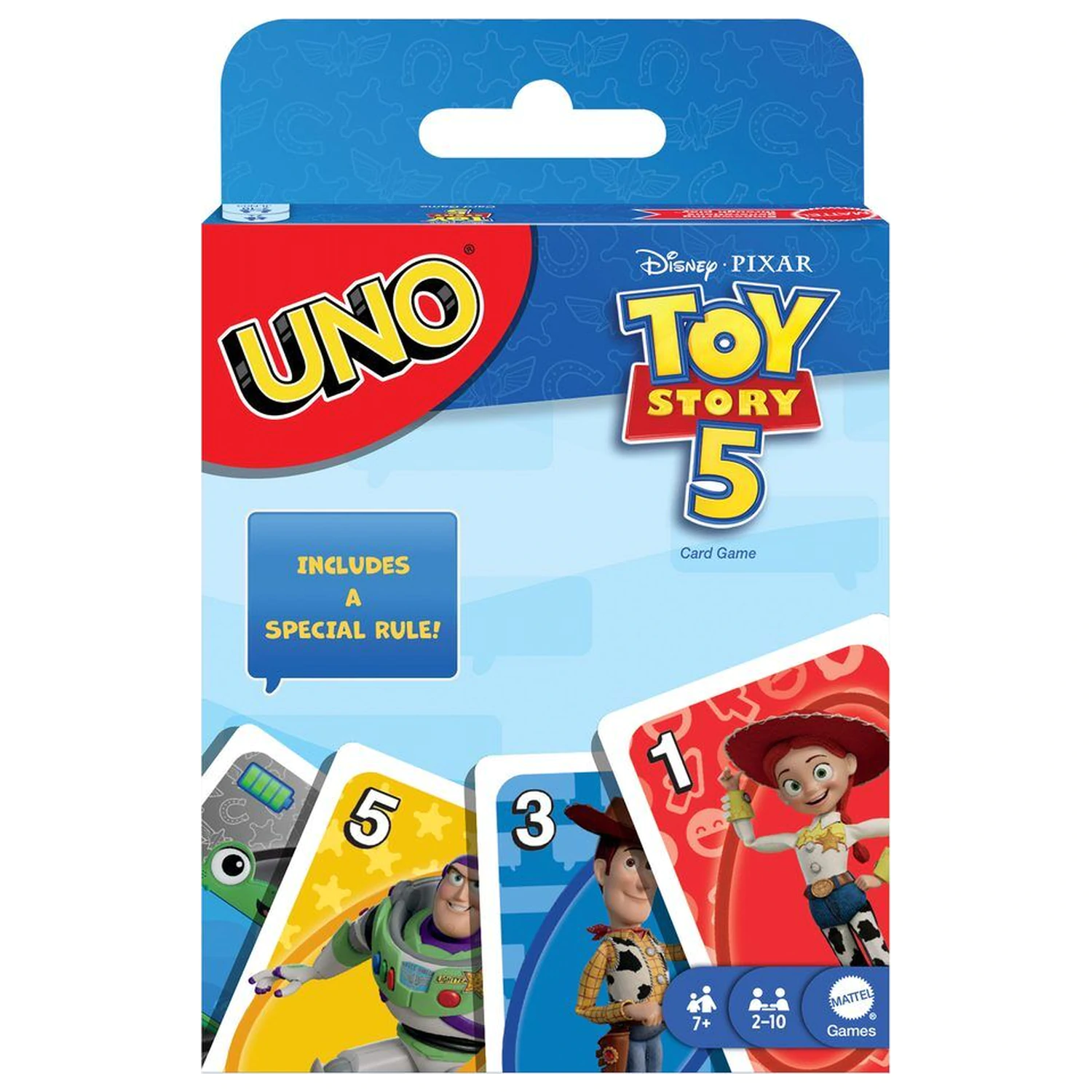 Disney Pixar Toy Story 5 UNO kartaška igra fotografija proizvoda