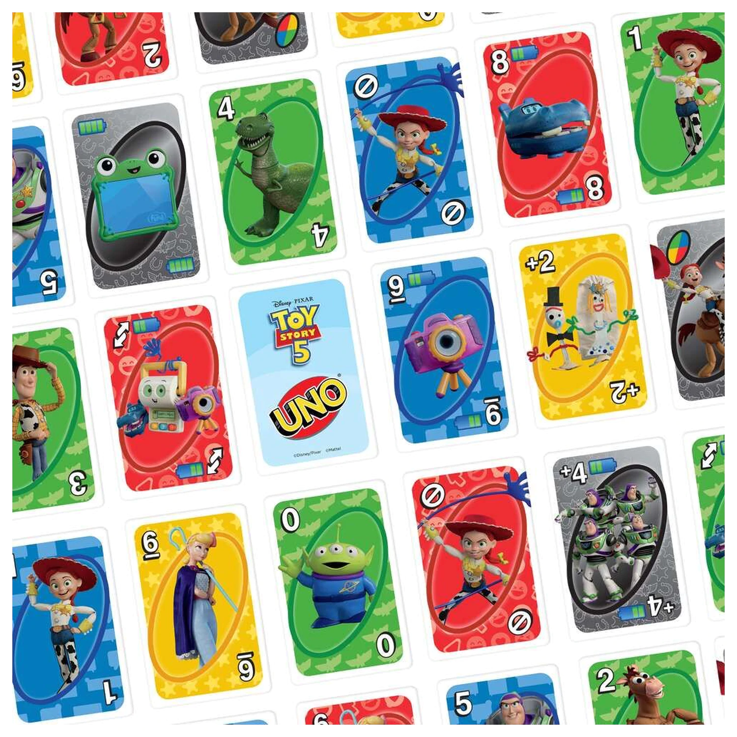 Disney Pixar Toy Story 5 UNO kartaška igra fotografija proizvoda