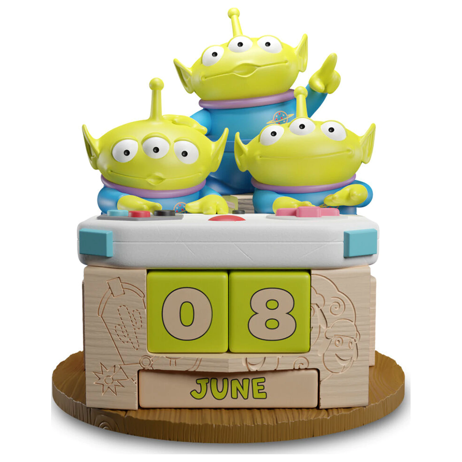 Disney Pixar Toy Story Alien 3D vječni kalendar fotografija proizvoda