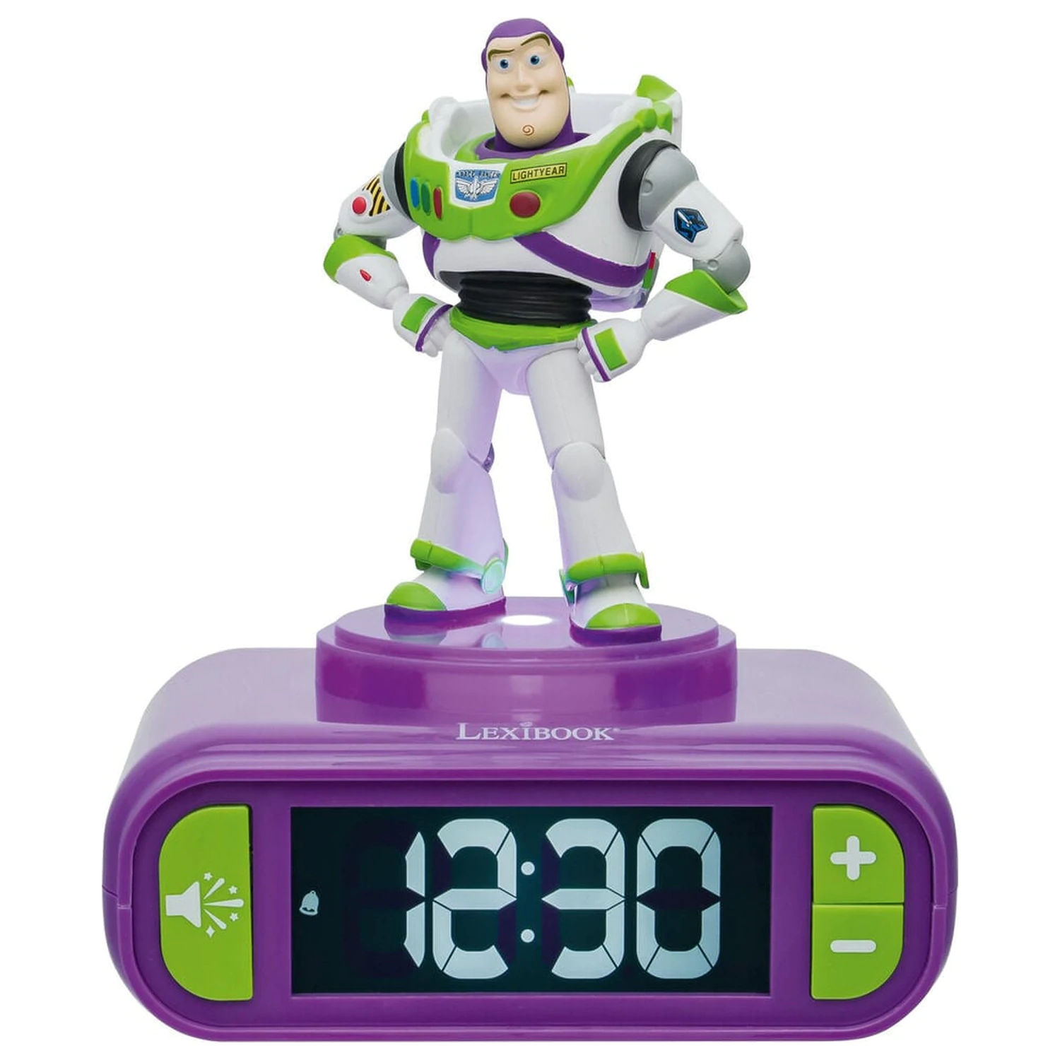 Disney Pixar Toy Story Buzz Lightyear 3D noćno svjetlo digitalni alarm sat fotografija proizvoda